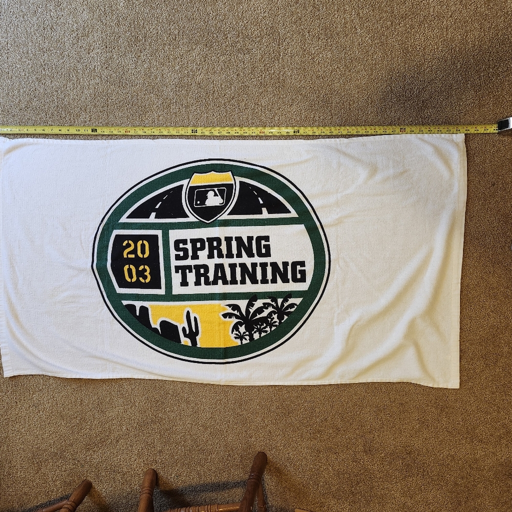 Vintage Collectible 2003 MLB Spring Trainging Beach Towel